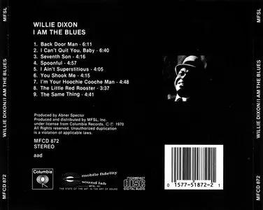 Willie Dixon - I Am the Blues (1970) [MFSL]