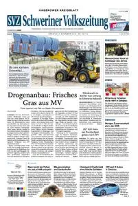 Schweriner Volkszeitung Hagenower Kreisblatt - 05. November 2019