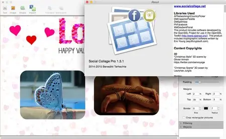 Social Collage Pro 1.3.1 Mac OS X