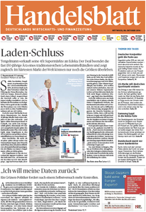Handelsblatt vom Mittwoch, 08. Oktober 2014