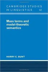 Mass Terms and Model-Theoretic Semantics (Repost)
