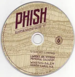 Phish - Hampton/Winston-Salem '97 (2011) [7CD Box Set]