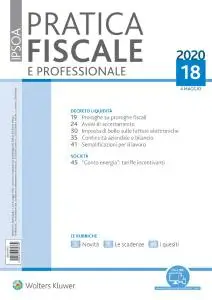 Pratica Fiscale e Professionale N.18 - 4 Maggio 2020