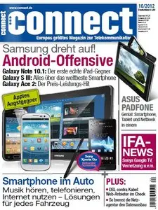 Connect Magazin für Telekommunikation Oktober No 10 2012