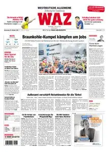 WAZ Westdeutsche Allgemeine Zeitung Duisburg-West - 25. Oktober 2018