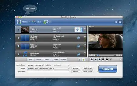 Super Music Converter 6.2.27 Multilingual Mac OS X