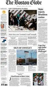 The Boston Globe  April 29 2016