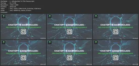 Chatgpt-4 Masterclass: Chatgpt Playbook For Professionals!