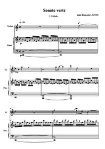 SONATE VERTE (3 mouvements)