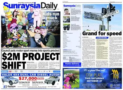 Sunraysia Daily – October 26, 2018