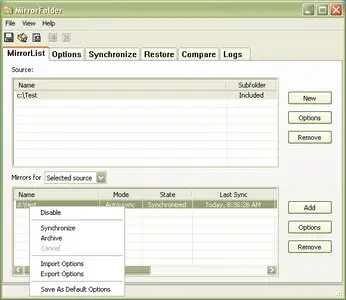 TechSoft MirrorFolder 5.0.276.91