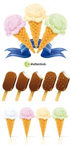 Stock Vector - Ice Cream