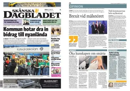 Skånska Dagbladet – 18 oktober 2019