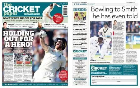 The Cricket Paper – September 08, 2019