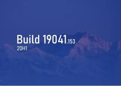 Windows 10 Insider Preview (20H1) Build 19041.153