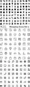 Vectors - Shopping Icons Set 3