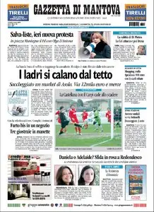 LA GAZZETTA DI MANTOVA 08 MARZO 2010