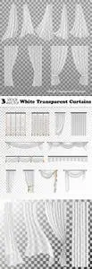 Vectors - White Transparent Curtains