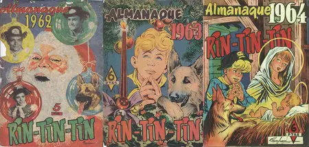 Rin-Tin-Tin - Almanaque 1962, 1963, 1964