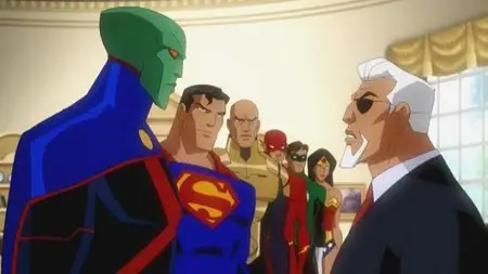 Justice League: Crisis on Two Earths (2010) - DvDRip.MKV - 260MB