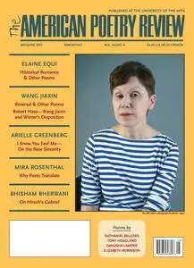 The American Poetry Review - May/June 2015
