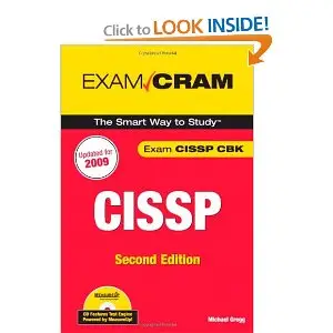 CISSP Exam Cram 2 by Michael Gregg (Que 2009 Update Edtion)