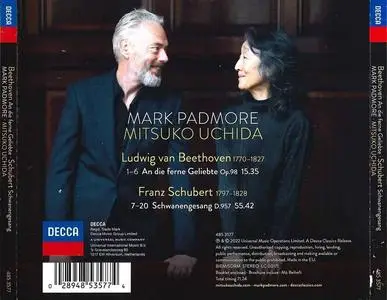 Mark Padmore, Mitsuko Uchida - Schubert: Schwanengesang; Beethoven: An die ferne Geliebte (2023)