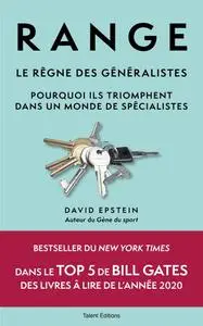 David Epstein, "Range : Le règne des généralistes", "Range : Le règne des généralistes"
