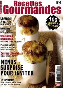Recettes Gourmandes N°4 - Avril/Mai/Juin 2012