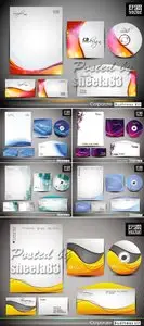 Corporate Business Templates Vector