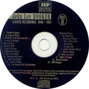 John Lee Hooker - The Classic Early Years 1948-1951 (2002) 4 CD Box Set