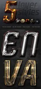 GraphicRiver Layer Styles Pack