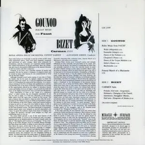 Alexander Gibson - Gounod: Faust - Ballet Music; Bizet: Carmen - Suite (1960) {1994 Remastered} [Vinyl Rip 24/192]