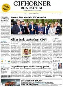 Gifhorner Rundschau - Wolfsburger Nachrichten - 11. August 2018