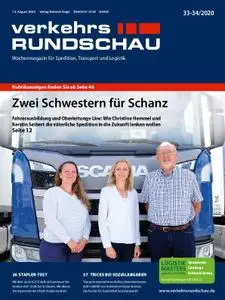 VerkehrsRundschau - 11. August 2020