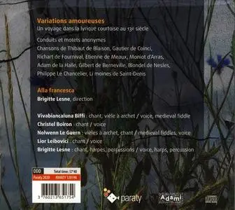 Brigitte Lesne, Alla francesca - Variations amoureuses (2020)