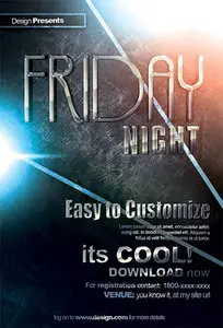 Friday Night Flyer/Poster Template