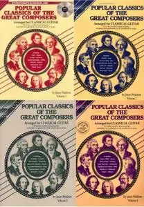 Jason Waldron, "Progressive Popular Classics of the Great Composers Arranged for Classical Guitar", vol. 1-4