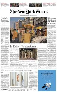 International New York Times - 27 August 2021