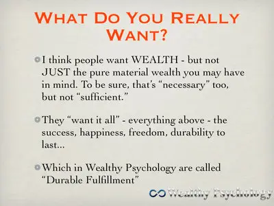 Dr. Paul Dobransky - Wired to Wealth (2012)