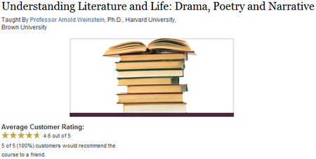 TTC VIDEO - Understanding Literature and Life - Drama, Poetry and Narrative (2010)