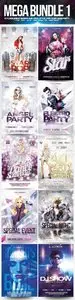GraphicRiver - Mega Bundle Flyer Club Party