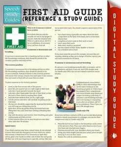 «First Aid Guide (Reference & Study Guide) (Speedy Study Guide)» by Speedy Publishing