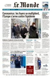 Le Monde du Mercredi 26 Février 2020