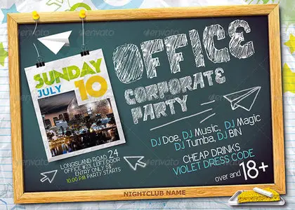 Blackboard Flyer
