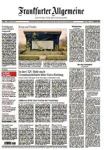 Frankfurter Allgemeine Zeitung FAZ - 11 August 2015