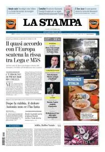 La Stampa Milano - 15 Dicembre 2018