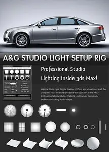 A&G Studio Light Setup Rig for 3ds Max