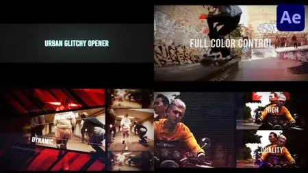 Urban Glitchy Opener for After Effects 47814744