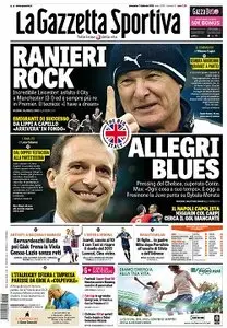 La Gazzetta dello Sport comprese tutte le edizioni locali (Roma, Milano, Sicilia, Puglia) - 07.02.2016